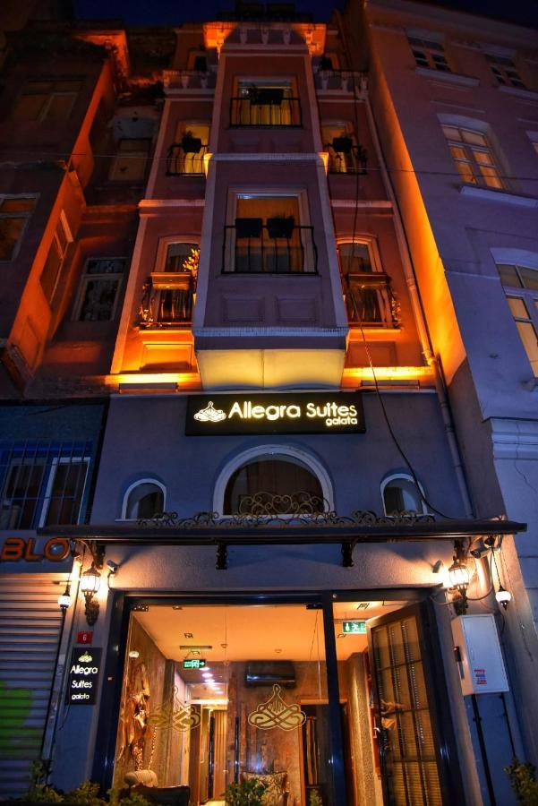Allegra Suites Galata Istambul Exterior foto